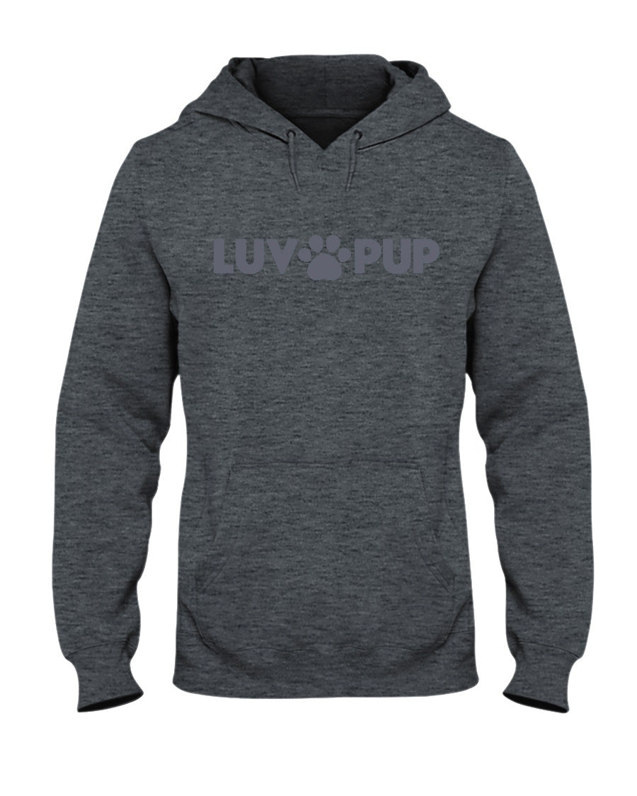 NEW LUV PUP HORIZONTAL NIGHTSHADE LOGO - HOODIE