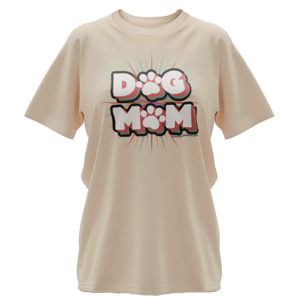 Dog Mom - Retro Style Premium Tee