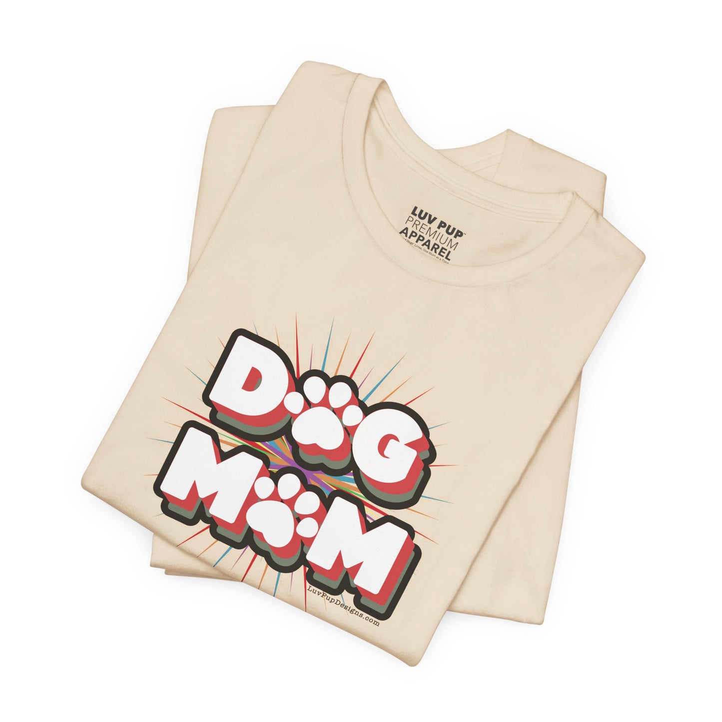 Dog Mom - Retro Style Premium Tee