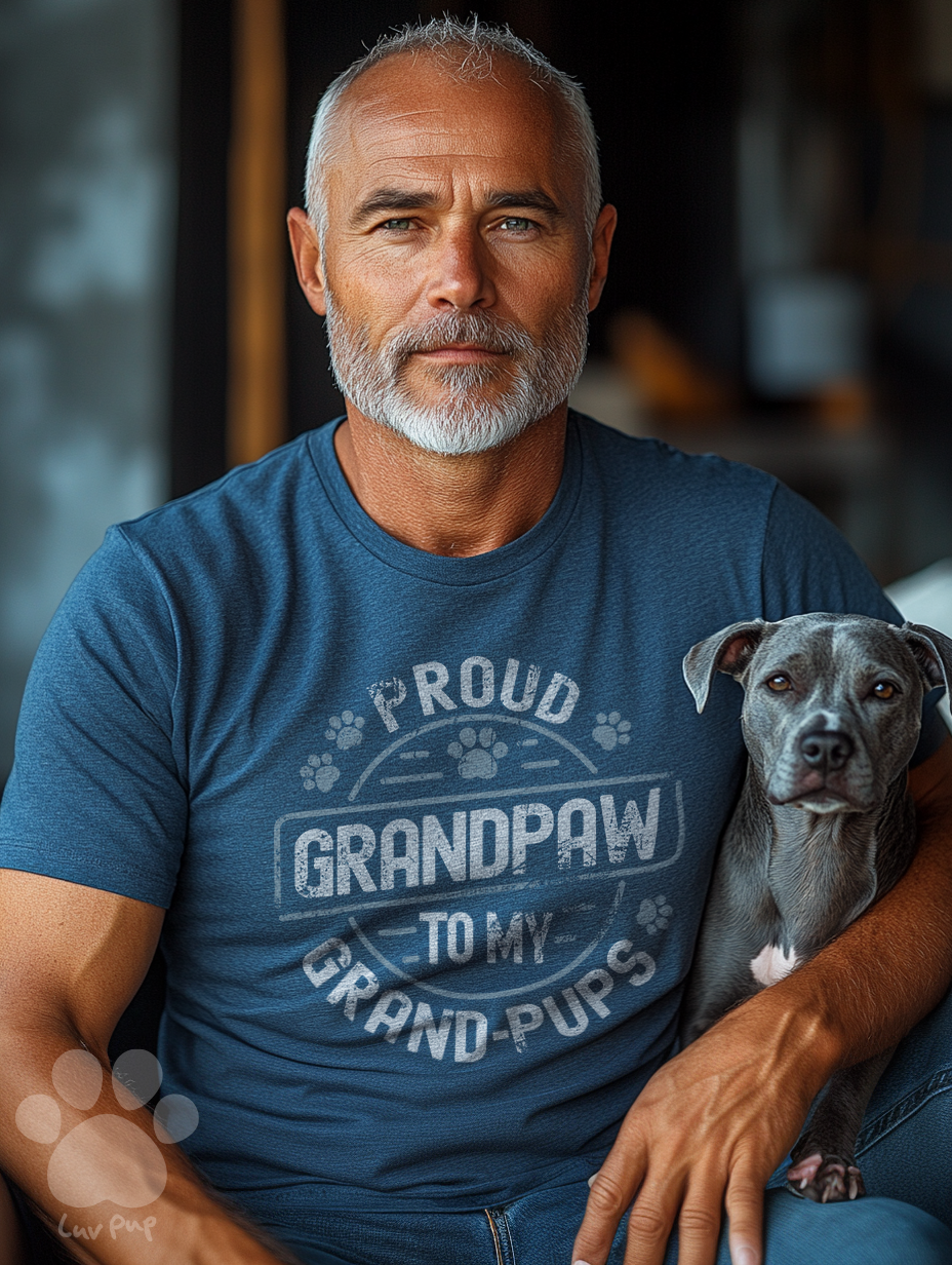 Proud Grand-Paw Unisex Tee