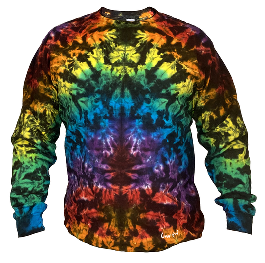 Blackout Rainbow Long Sleeve Scrunch Tee