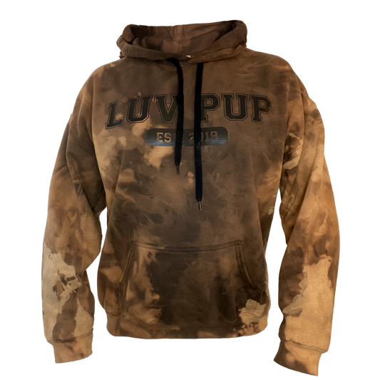 LUV PUP EST. 2019 Double-Reverse Died Hoodie