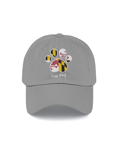Luv Pup Maryland 6 Panel Twill Unstructured Cap