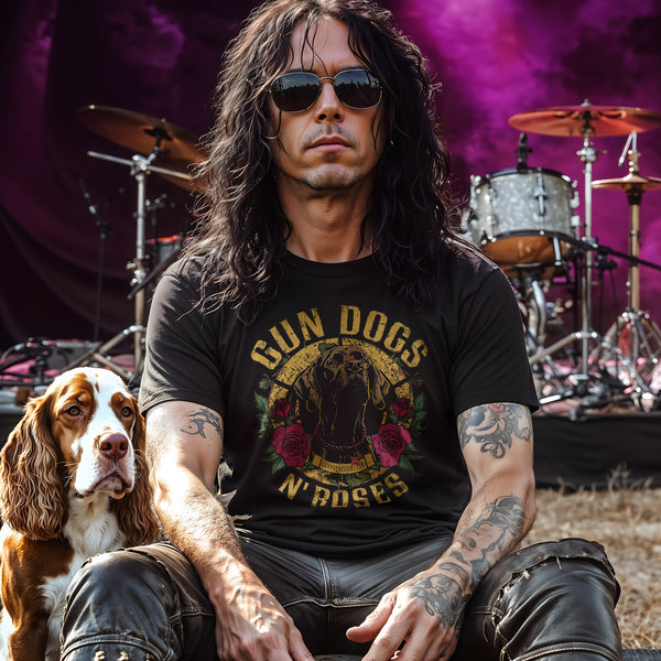 Gun Dogs N' Roses T-Shirt