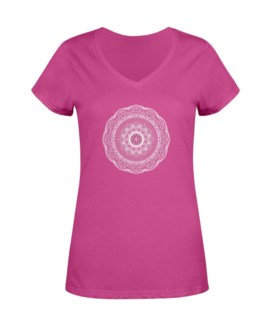 Luv Pup Mandala Ladies Tee
