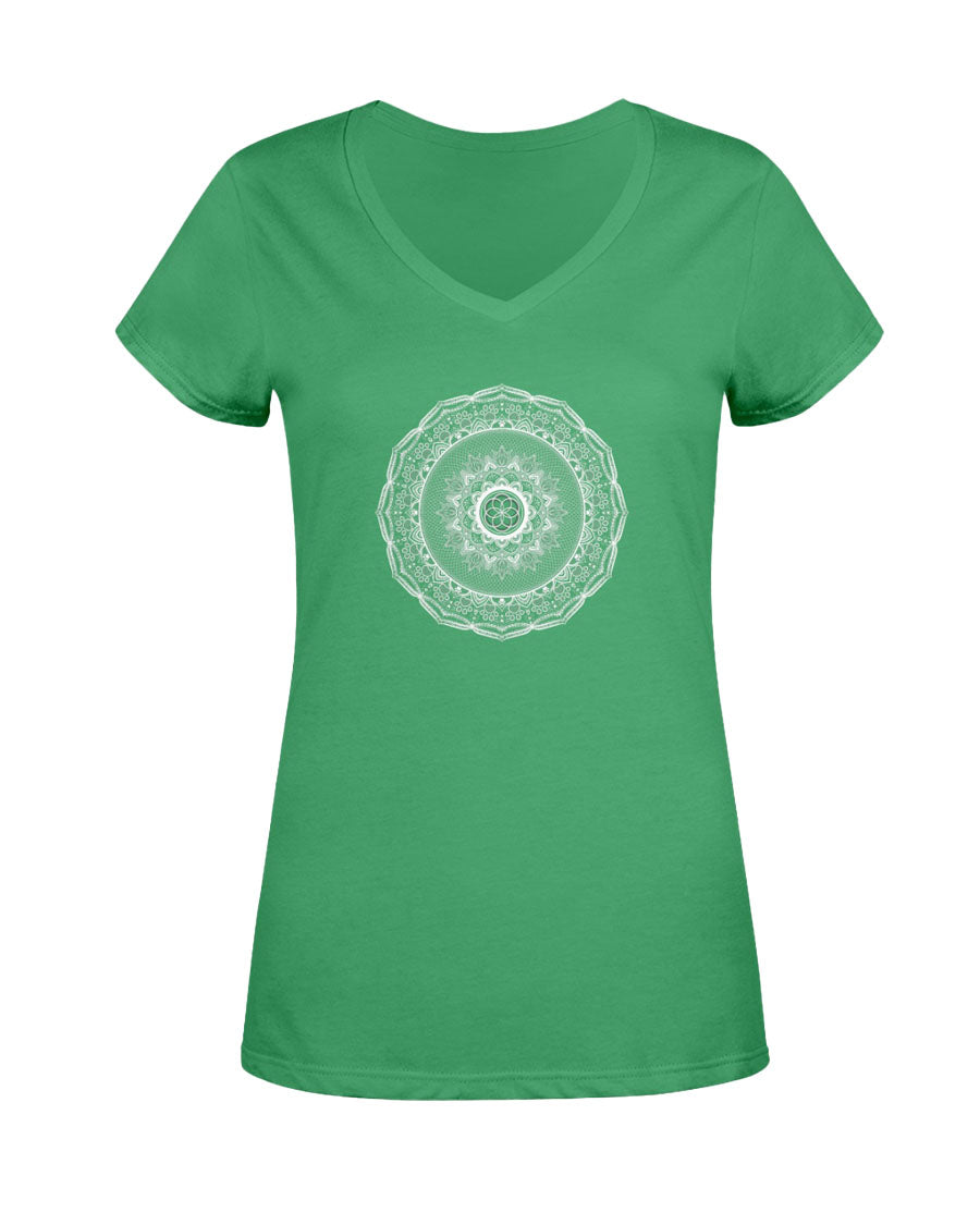 Luv Pup Mandala Ladies Tee