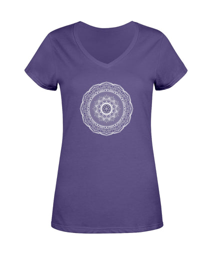 Luv Pup Mandala Ladies Tee