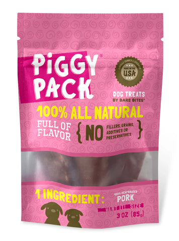 Piggy Pack - Pork Treats - 3 oz