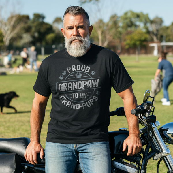 Proud Grand-Paw Unisex Tee