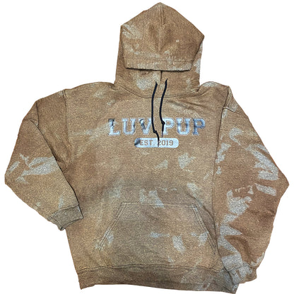 LUV PUP EST. 2019 Double-Reverse Died Hoodie