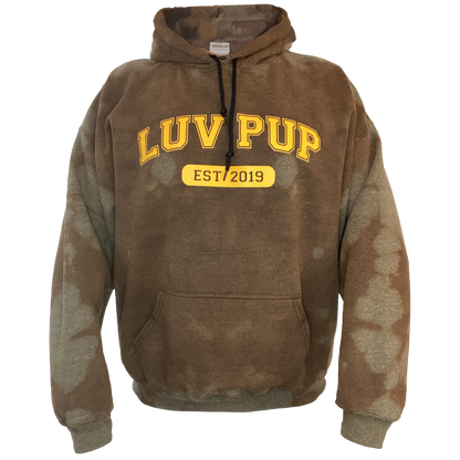LUV PUP EST. 2019 Double-Reverse Died Hoodie