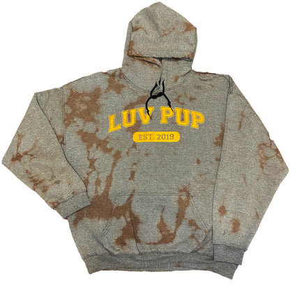 LUV PUP EST. 2019 Double-Reverse Died Hoodie